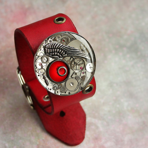 Steampunkový náramek — foto 1