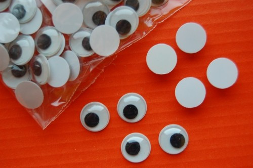 Oči pohyblivé vel.10 mm