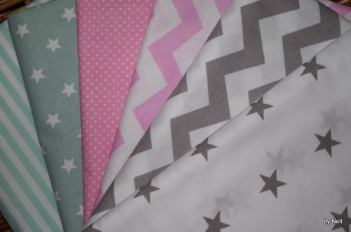 Sada na přání - pink mint and grey — foto 1