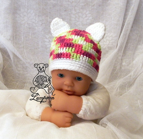 Newborn čepička sleva — foto 1