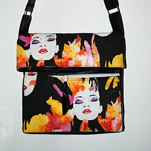 Cross Body Trendy Kabelka " Ohnivé Ženy " — foto 1