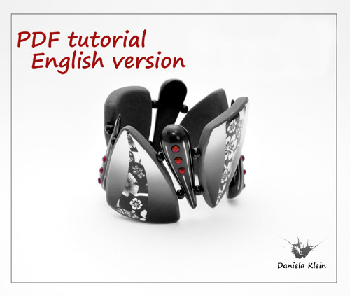 Black and white bracelet tutorial — foto 1