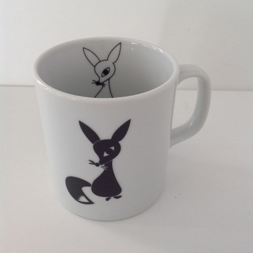 Dětský, porcelánový hrnek "TŘI LIŠKY"