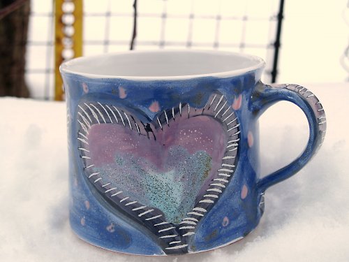 Modré srdce — foto 1