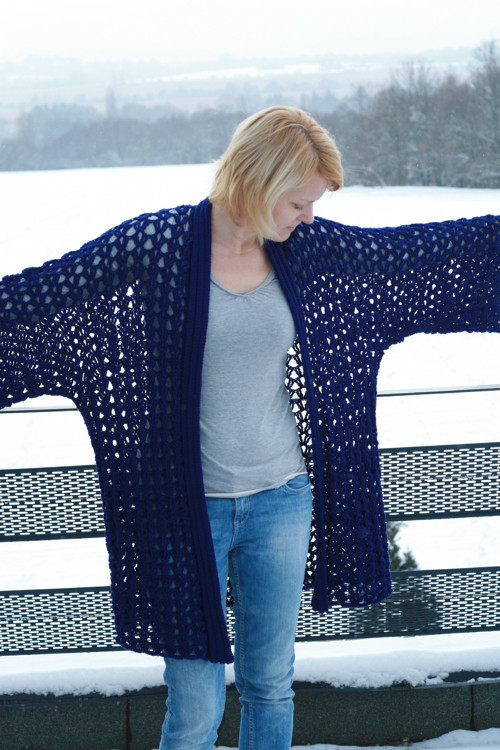 Kimono-sveter King's Blue — foto 1