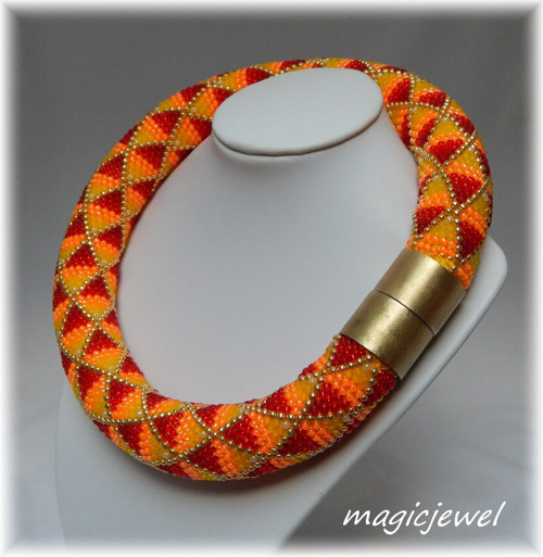 Sunshine » bead crochet rope