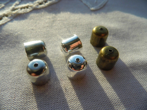 Kaplík hladký 10x10mm / 2 kusy /