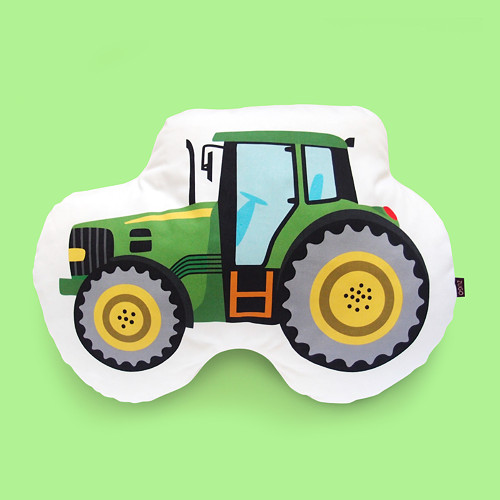 DOPRAVNÍ PROSTŘEDKY - polštář traktor — foto 1