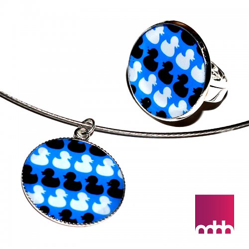 Duck jewel (blue&black) — foto 1