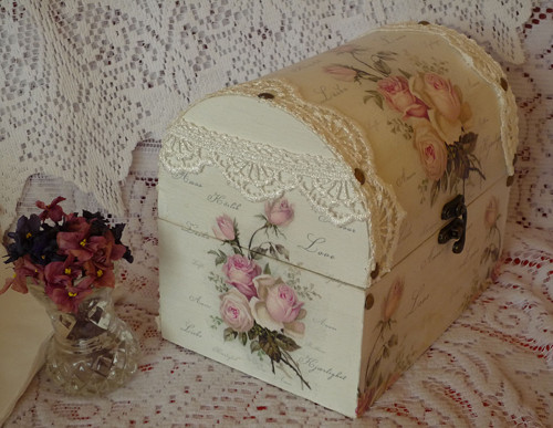 Velká truhla ve stylu Shabby chic — foto 1