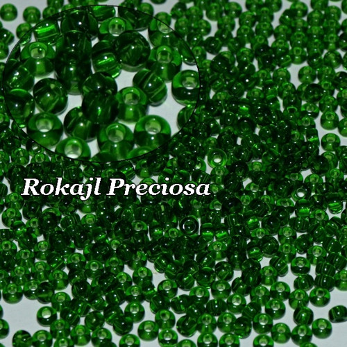 Rokajl Preciosa 6/0 Tr. Smaragd — foto 1