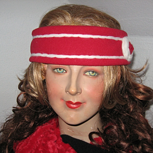 Čelenka červená 10414