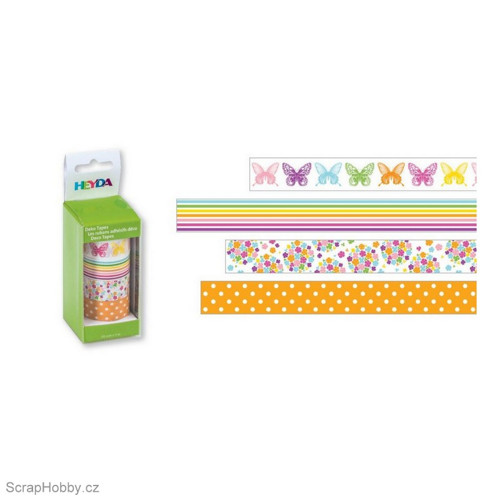 Washi páska - Sada - Motýlci - 4ks — foto 1
