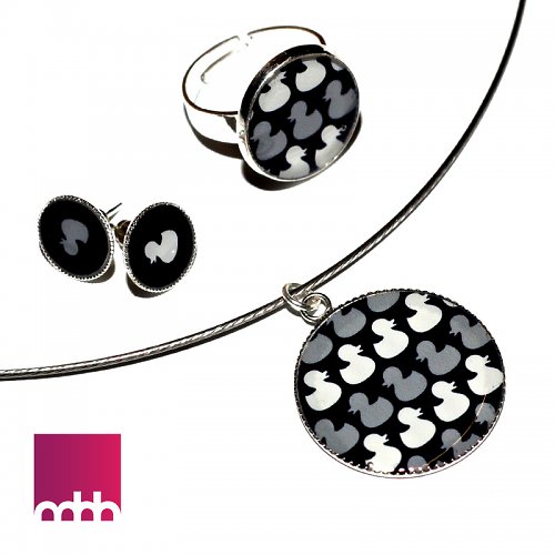 Duck jewel (black&white) — foto 1