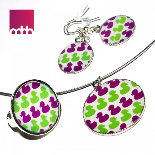 Duck jewel (green&violet) — foto 1