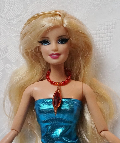 Šperk pro Barbie - měděná klariska — foto 1