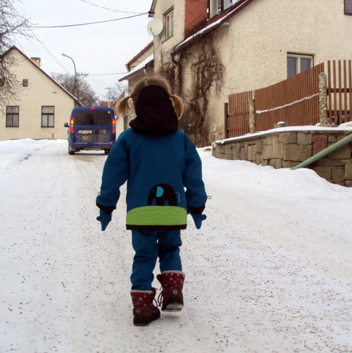 Rostoucí softshell. souprava 1-3 roky + rukavičky — foto 1