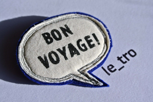 Brož BON VOYAGE! — foto 1