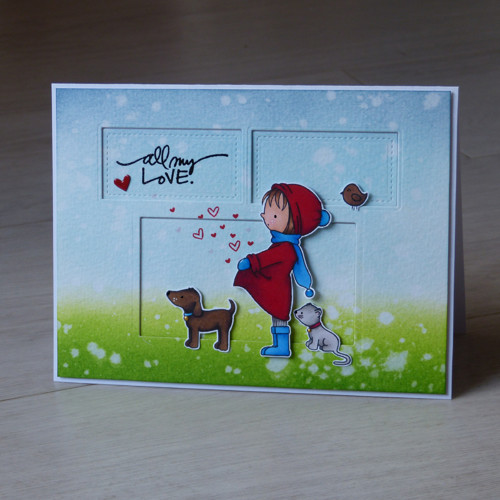Přáníčko all my LOVE — foto 1