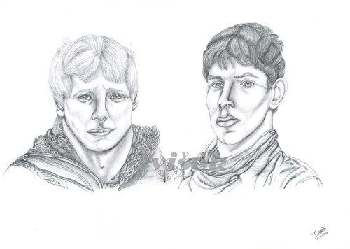 Artuš a Merlin