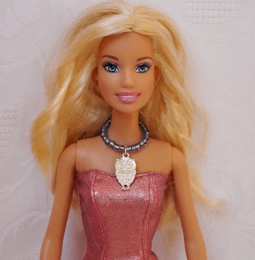 Náhrdelník pro Barbie se sovičkou — foto 1