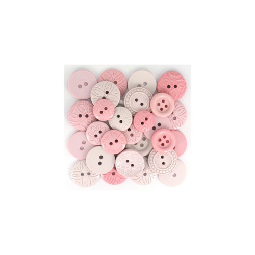 Knoflíčky Color me-pink — foto 1