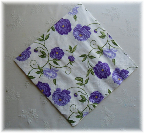 Ubrousek na decoupage