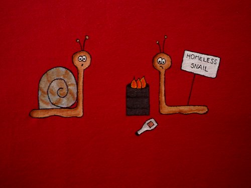 Tričko L Homeless snail:) — foto 1