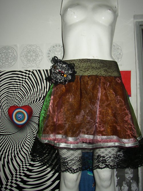 Sukně s kočkou — foto 1