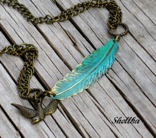 Náramek ,,FEATHER & BIRD,, — foto 1