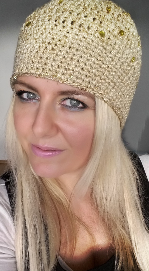 Třpytivá ZLATKA s flitry — foto 1