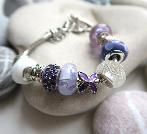 Violeta ... náramek — foto 1