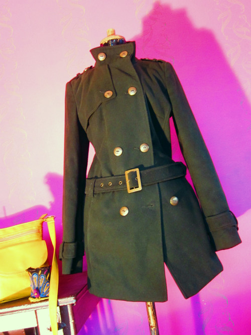 Kabát army look — foto 1