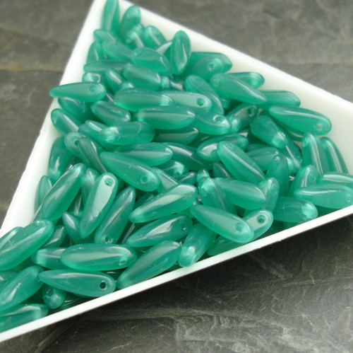 Jazýčky 3x11mm - zelené - 30 ks