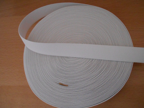 Pruženka dámská 30mm (3cm) - bílá