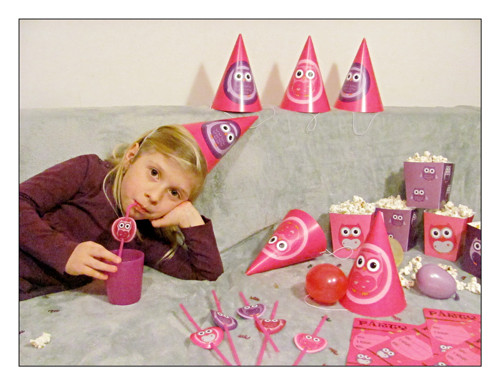 Párty set sovy — foto 1
