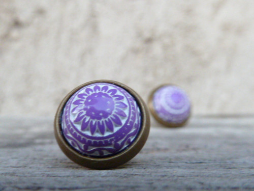 Sommer feeling ... violet mosaic — foto 1