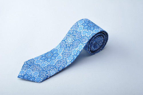 R&Z ties, modro-bílá — foto 1
