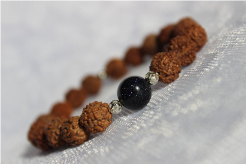 Rudraksha náramek & Avanturín — foto 1