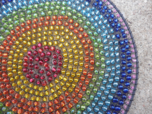 Mandala v barvách čakry-11cm — foto 1