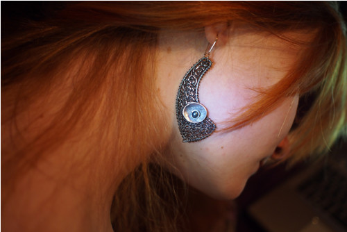 Pearl oyster earings — foto 1