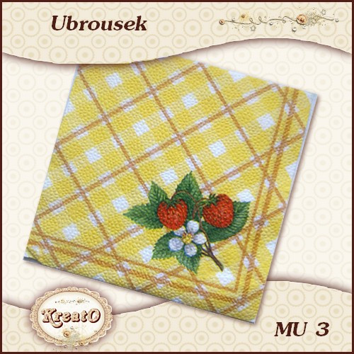 Ubrousek č.3