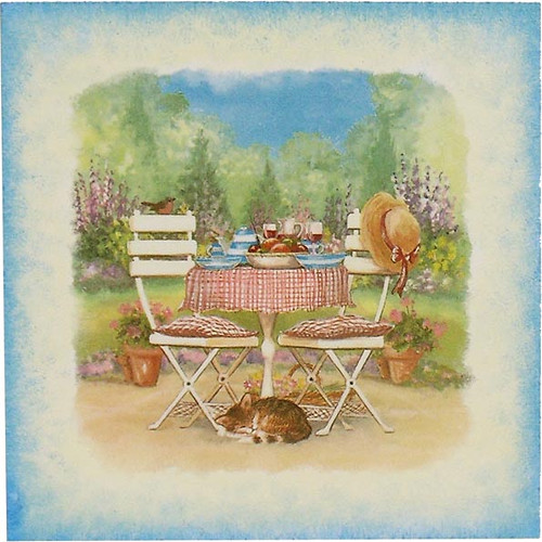 Obrázek 21x21: Siesta s kočičkou