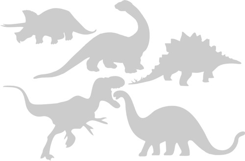 Dino set - reflexní nažehlovačka — foto 1