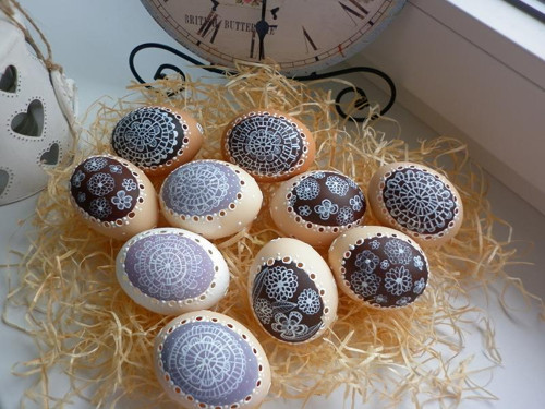 Krajkované kraslice — foto 1
