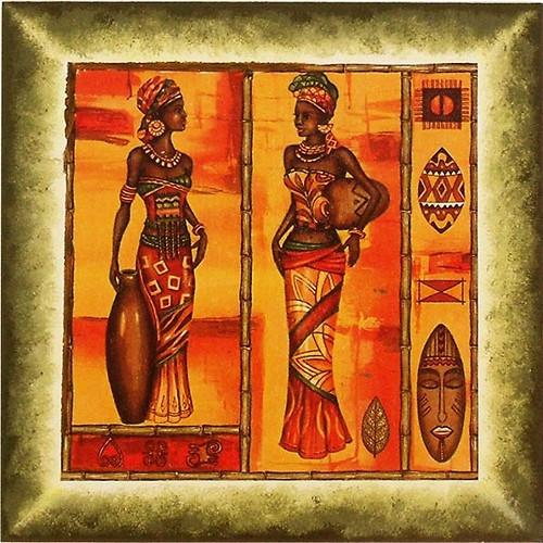 Obrázek 21x21: Afrika - etno - ženy