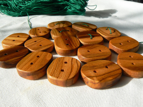 Broskvové knoflíky — foto 1