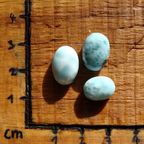 Larimar - set tří kabošonů — foto 1