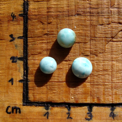 Larimar - set tří kabošonů — foto 1