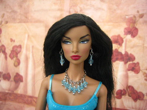 Šperky pro Barbie - modrá sada — foto 1